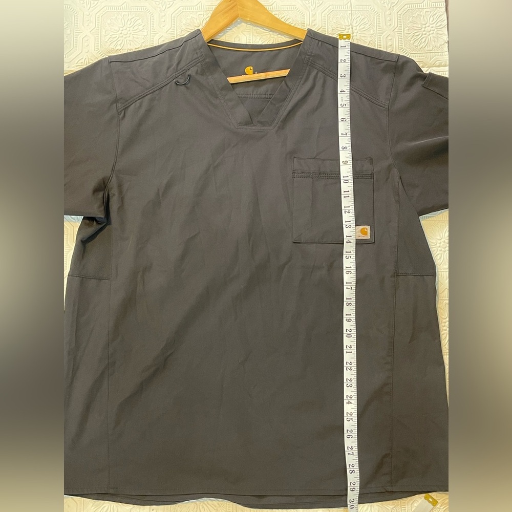 Carhartt Men’s Black Scrub Shirt - Picture 12 of 14